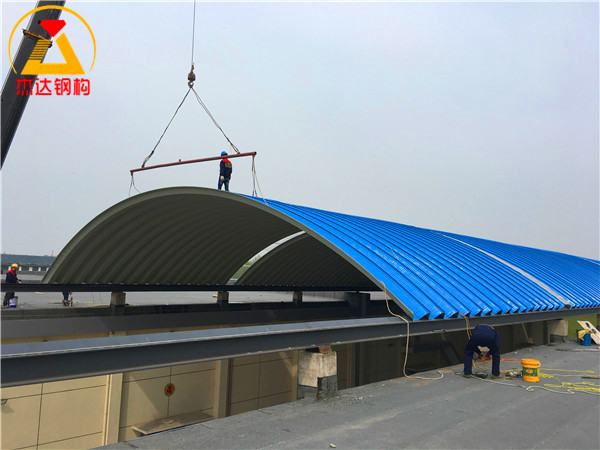 無(wú)梁拱形屋面