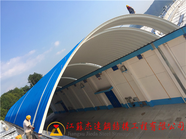 運(yùn)城拱形彩鋼影劇戲院加工制作